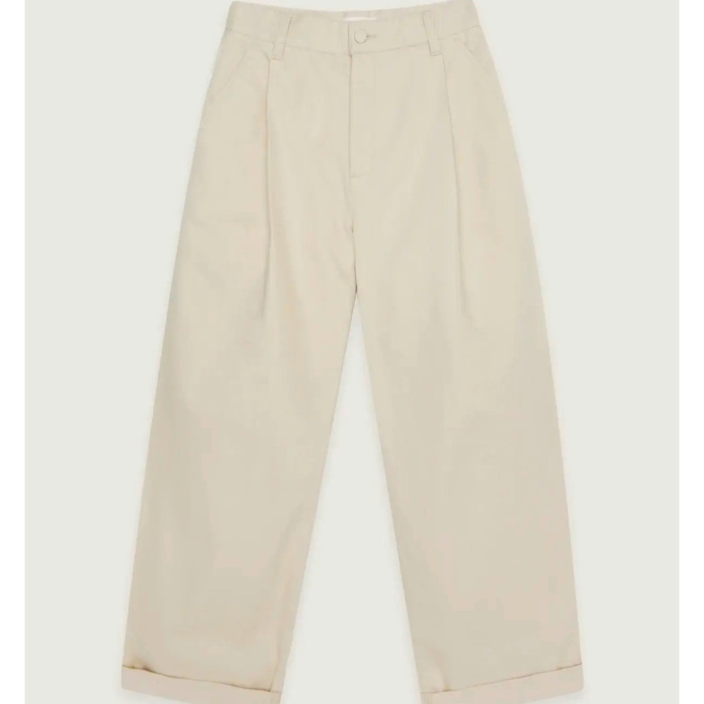 Oak + Fort jeans in Oatmeal
